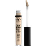 Nyx Professional MakeUp Corector Can't Stop Won't Stop Contour Light Ivory 04, 3,5 ml