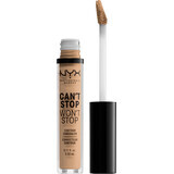 Nyx Professional MakeUp Corector Can't Stop Won't Stop Contour Medium Olive 09, 3,5 ml