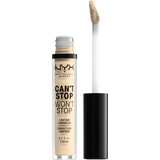 Nyx Professional MakeUp Corector Can't Stop Won't Stop Contour Pale 01, 3,5 ml