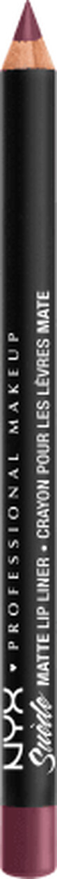 Nyx Professional MakeUp Creion de buze Suede Matte  35 Prune, 1 g