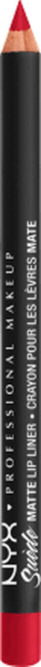 Nyx Professional MakeUp Creion de buze Suede Matte 57 Spicy, 1 g