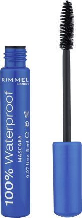 bandă adezivă pentru etanșare rezistentă la apă Rimmel London Mascara 100 % rezistentă la apă, 1 buc