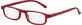 Visiomax Ochelari de citit, dioptrie +1.50 - rosu transparent, 1 buc