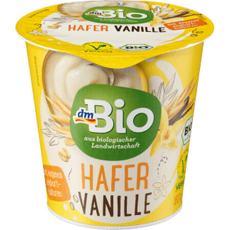 DmBio Iaurt ovăz cu vanilie, 160 g