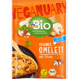 DmBio Mix vegan pentru omletă, 43 g