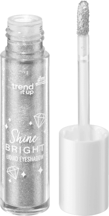 Trend it Up Fard de pleoape lichid Shine Bright Argintiu, 5,44 g