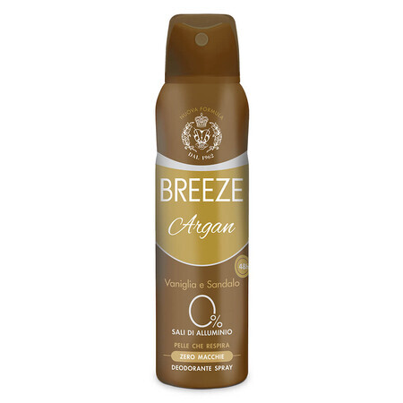 Deodorant spray cu ulei de argan, 150 ml, Breeze