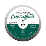 Final Touch, Ceara de styling 2 in 1 pentru barba si par, efect lucios, Monsieur Barbier, 75 ml, Biocart