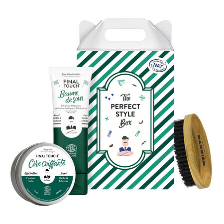 Set The Perfect Style Box, Monsieur Barbier, 3 bucati, Biocart