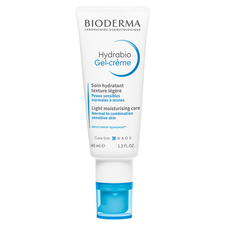 Bioderma Hydrabio Gel crème voor normale of gemengde gevoelige huid 40 ml