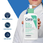 Gel de curatare spumant pentru piele normal-grasa, 236 ml, CeraVe