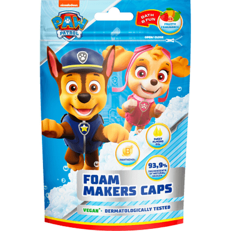Paw Patrol Capsule spumare pentru copii, 6 buc