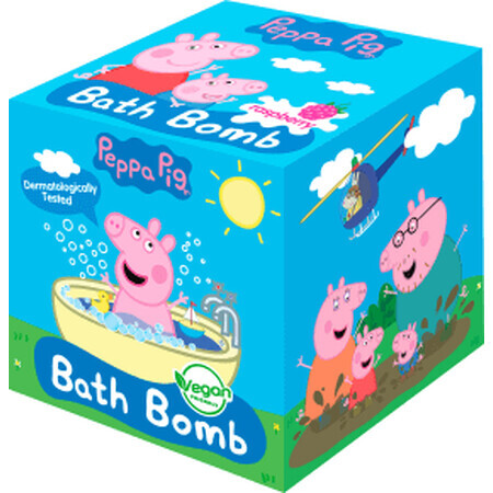 Peppa Pig Bomba baie zmeura pentru copii, 1 buc