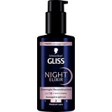 Schwarzkopf GLISS Night elixir pentru păr deteriorat și vârfuri despicate, 100 ml