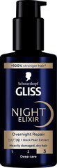 Schwarzkopf GLISS Night elixir pentru păr foarte deteriorat și uscat, 100 ml