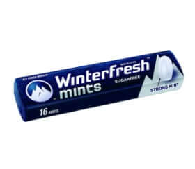 Winterfresh Gumă mestecat strongmint, 1 buc