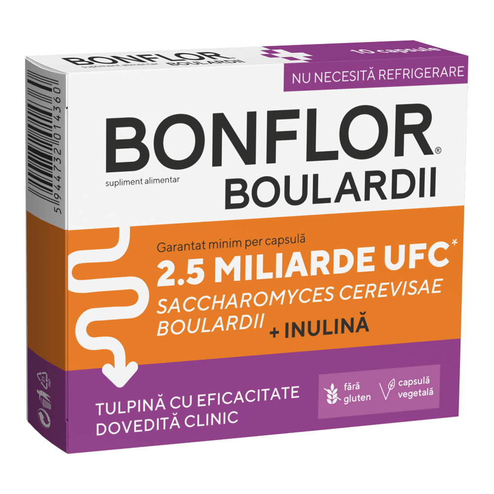 Bonflor Boulardii, 10 capsule, Fiterman