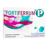 Fortiferrum P cu aroma de capsuni, 30 plicuri, Esvida Pharma