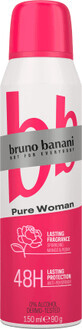 Bruno Banani Deodorant spray Pure Woman, 150 ml