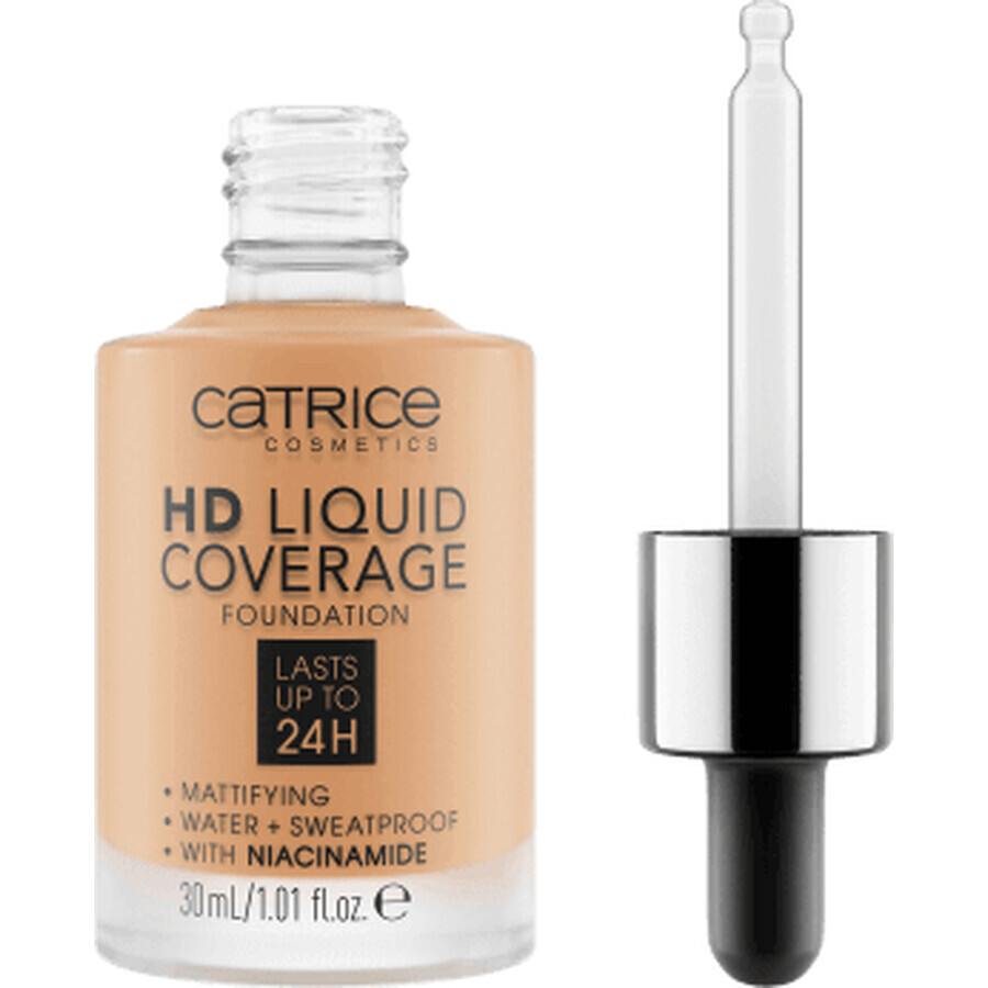 Catrice HD Liquid Coverage fond de ten 034 Medium Beige, 30 ml