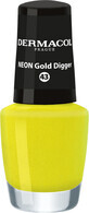 Dermacol Lac de unghii Neon 43 Gold Digger, 5 ml