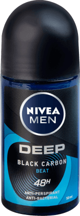 Nivea Deodorant roll on deep beat, 50 ml