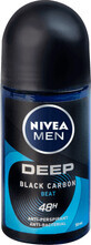 Nivea Deodorant roll on deep beat, 50 ml