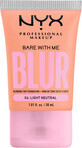 Nyx Professional MAKEUP Fond de ten Bare With Me Blur Tint 04 Light Neutral, 30 ml