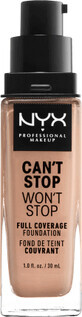 Nyx Professional MAKEUP Fond de ten Can&#39;t Stop Won&#39;t Stop 05 Light, 30 ml