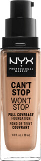 Nyx Professional MAKEUP Fond de ten Can&#39;t Stop Won&#39;t Stop 09 Medium Olive, 30 ml