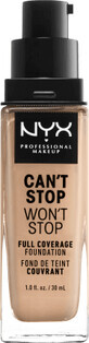 Nyx Professional MAKEUP Fond de ten Can&#39;t Stop Won&#39;t Stop 6.5 Nude, 30 ml