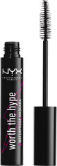 Nyx Professional MAKEUP Mascara Worth The Hype Waterproof 01 Black, 7 ml