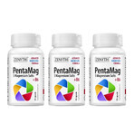 Pachet PentaMag 1200 mg, 3 x 30 capsule, Zenyth