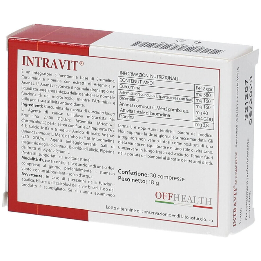 Intravit, 3x30 compresse, OffHealth