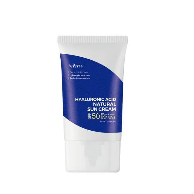 Crema minerala cu SPF 50+ si acid hialuronic, 50 ml, Isntree