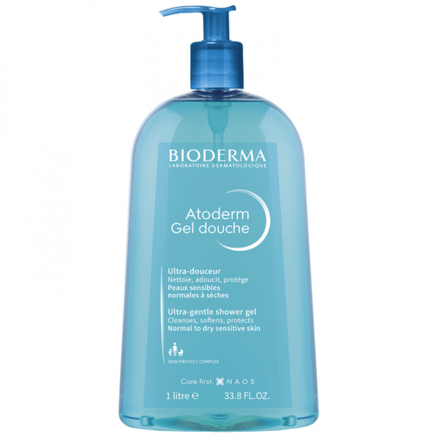 Bioderma Atoderm Gel de Ducha, 1000 ml