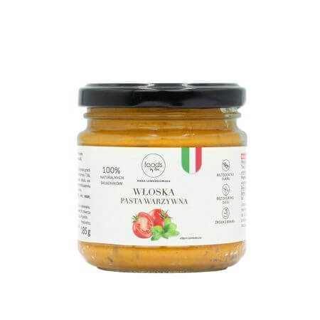 bucatarie italiana 100 de retete usor de preparat Pasta italiana de legume, 185g, Foods By Ann