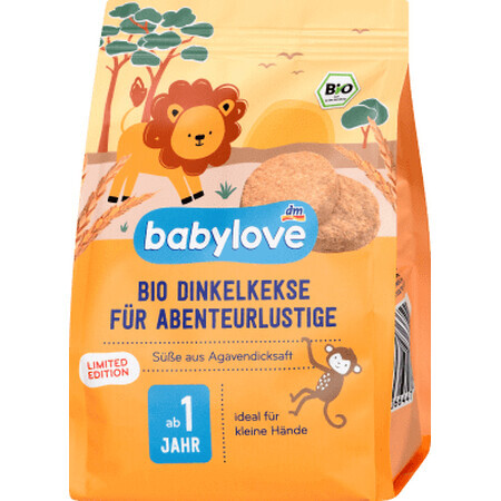 Babylove Biscuiți organici pentru copii 12+, 125 g