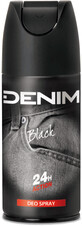 Denim Deodorant spray black, 150 ml