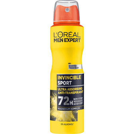 Loreal Men Expert Deodorant spray INVINSIBLE SPORT, 150 ml
