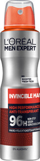 Loreal Paris Men Expert Deodorant spray INVINCIBLE MEN, 150 ml