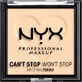 Nyx Professional MakeUp Pudră Can&#39;t Stop Won&#39;t Stop Mattifying 1 Fair, 6 g