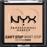 Nyx Professional MakeUp Pudră Can't Stop Won't Stop Mattifying 3 Light Medium, 6 g