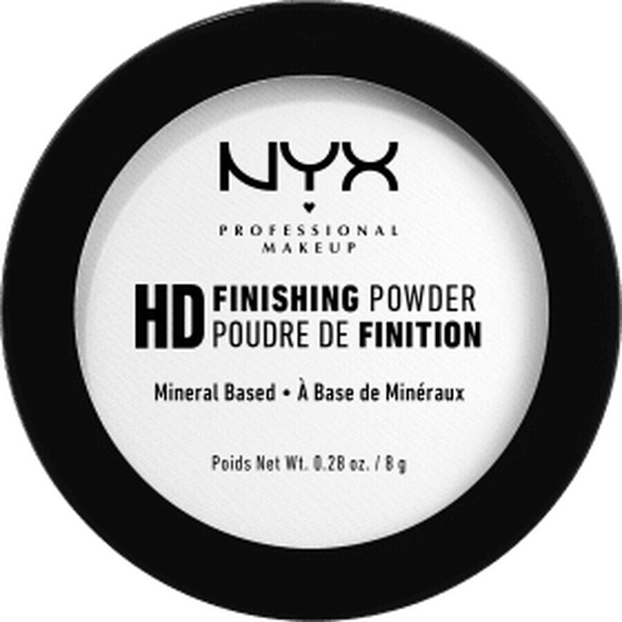 Nyx Professional MakeUp Pudră de fixare High Definition Translucent, 8 g
