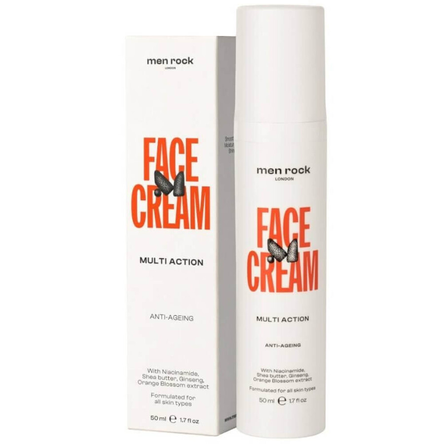 Crema pentru fata Multi Action, 50 ml, Men Rock