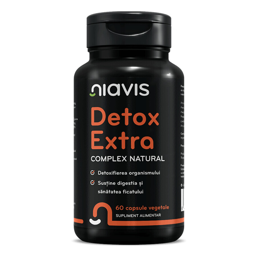 Detox Extra, 60 capsule, Niavis