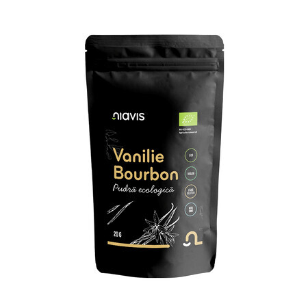 Pulbere Bio de Vanilie Bourbon, 20 g, Niavis