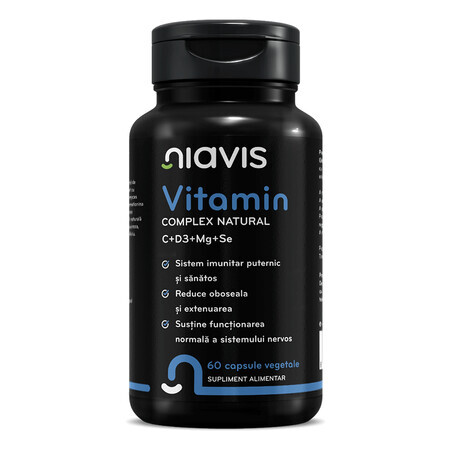 Vitamin Complex Natural, 60 capsule, Niavis