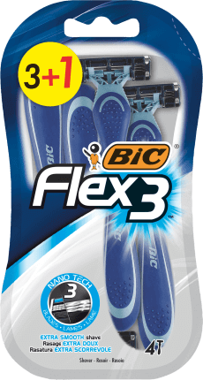 BIC Aparat de ras FLEX3, 4 buc