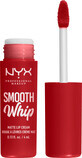 Nyx Professional MakeUp Smooth Whip Matte ruj de buze 14 Velvet Robe, 4 ml